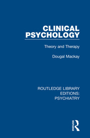 Clinical Psychology: Theory and Therapy book cover