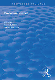 Procedural Justice book cover