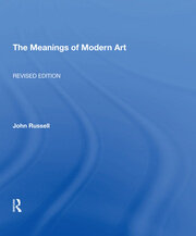 Meanings Of Modern Art, Revised book cover