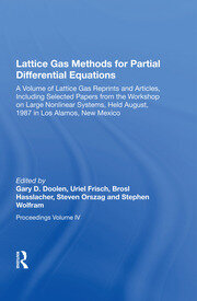 Lattice Gas Methods For Partial Differential Equations book cover