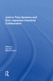 Just In Time Systems And Euro-japanese Industrial Collaboration book cover