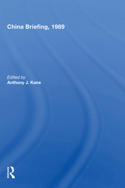 China Briefing, 1989 book cover