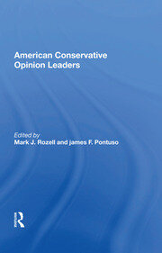 American Conservative Opinion Leaders book cover