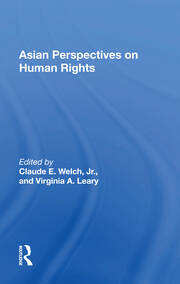 Asian Perspectives On Human Rights book cover
