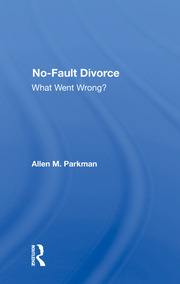 No-fault Divorce: What Went Wrong? book cover