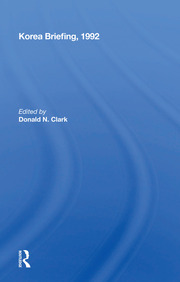 Korea Briefing, 1992 book cover