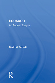 Ecuador: An Andean Enigma book cover