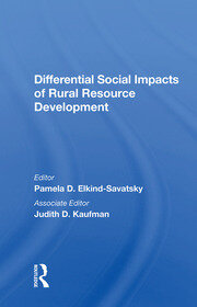 Differential Social Impacts Of Rural Resource Development book cover