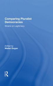 Comparing Pluralist Democracies: Strains On Legitimacy book cover