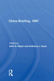 China Briefing, 1987 book cover