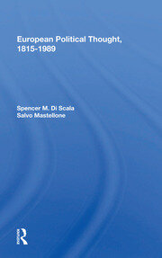 European Political Thought, 1815-1989 book cover