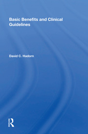 Basic Benefits And Clinical Guidelines book cover