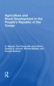 Agriculture And Rural Development In The People's Republic Of The Congo book cover