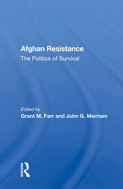 Afghan Resistance: The Politics Of Surivival book cover