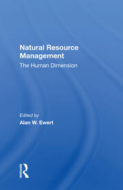 Natural Resource Management: The Human Dimension book cover
