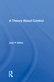 A Theory About Control book cover