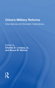 China's Military Reforms: International And Domestic Implications book cover