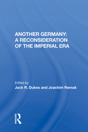 Another Germany: A Reconsideration Of The Imperial Era book cover