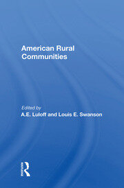 American Rural Communities book cover