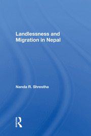 Landlessness And Migration In Nepal book cover