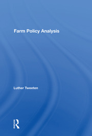 Farm Policy Analysis book cover