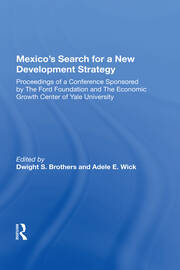 Mexico's Search For A New Development Strategy book cover