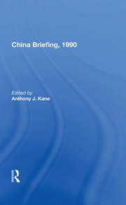 China Briefing, 1990 book cover