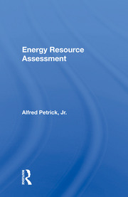 Energy Resource Assessment book cover