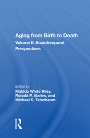Aging From Birth To Death: Volume 2, Sociotemporal Perspectives book cover