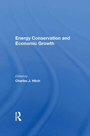 Energy Conservation And Economic Growth book cover