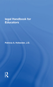 Legal Handbook For Educators book cover
