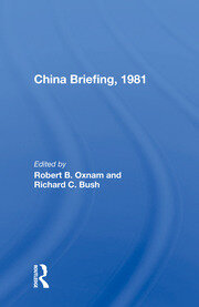 China Briefing, 1981 book cover