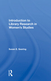 Introduction To Library Research In Women's Studies book cover