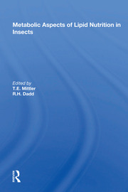 Metabolic Aspects Of Lipid Nutrition In Insects book cover