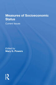 Measures Of Socioeconomic Status: Current Issues book cover