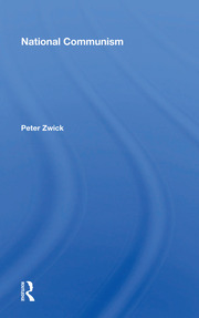 National Communism book cover