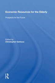 Economic Resources For The Elderly: Prospects For The Future book cover
