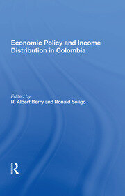 Economic Policy And Income Distribution In Colombia book cover