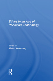 Ethics In An Age Of Pervasive Technology book cover
