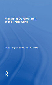 Managing Development In The Third World book cover