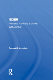 Niger: Personal Rule And Survival In The Sahel book cover