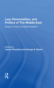 Law, Personalities, And Politics Of The Middle East: Essays In Honor Of Majid Khadduri book cover