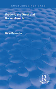 Frederic the Great and Kaiser Joseph book cover