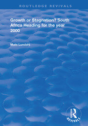 Growth or Stagnation?: South Africa Heading for the Year 2000 book cover