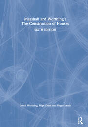 Marshall and Worthing's The Construction of Houses book cover