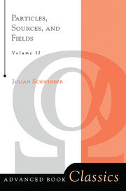 Particles, Sources, And Fields, Volume 2 book cover
