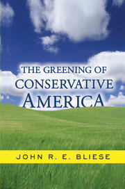 The Greening Of Conservative America book cover