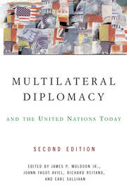 Multilateral Diplomacy and the United Nations Today book cover