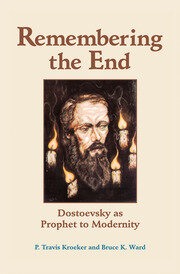 Remembering The End: Dostoevsky As Prophet To Modernity book cover