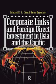 Corporate Links And Foreign Direct Investment In Asia And The Pacific book cover